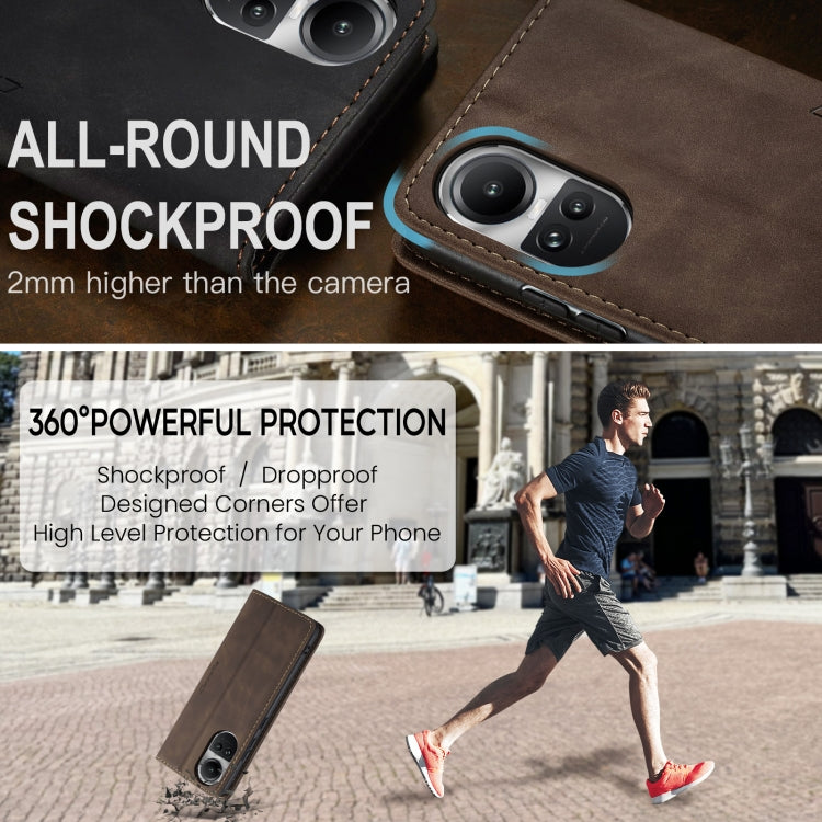 CaseMe 013系列 多功能左右開手機皮套, For OPPO Reno10 5G Global／Reno10 Pro Global, For OPPO A78 4G, For OPPO A78 5G Global / A1X 5G, For OPPO A58 5G / A58X 5G, For OPPO Reno8 T 4G, For OPPO A57 4G Global/A57S 4G Global/A77 4G Global