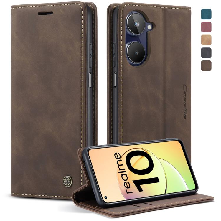 CaseMe 013系列 多功能左右開手機皮套, For Realme 10 4G, For Realme 10 Pro 5G, For Realme 11 Pro／Realme 11 Pro+, For Realme 10 Pro+