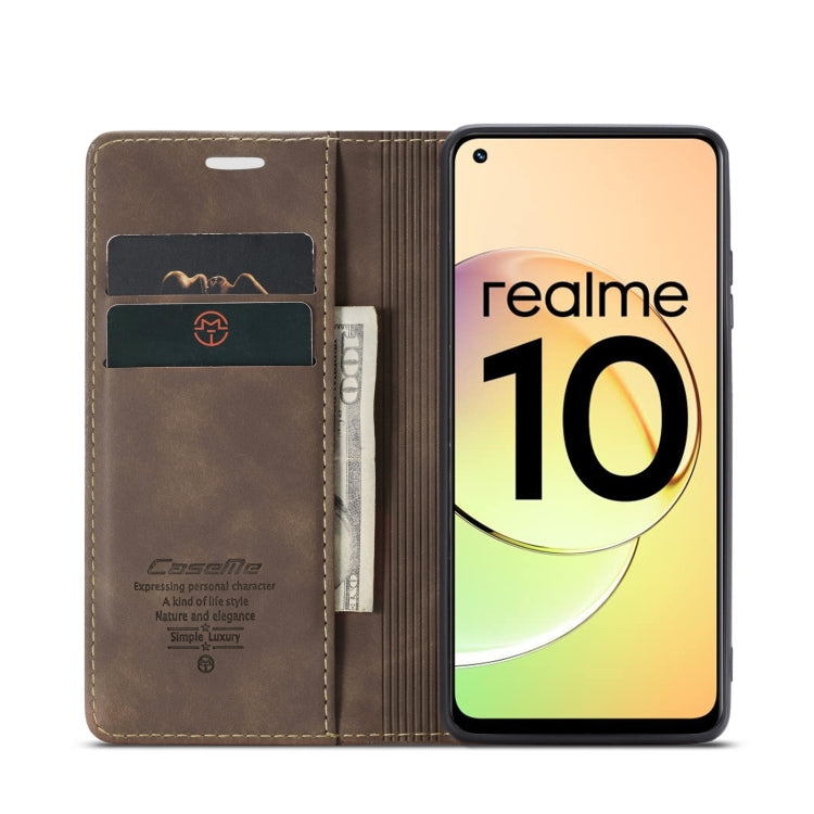 CaseMe 013系列 多功能左右開手機皮套, For Realme 10 4G, For Realme 10 Pro 5G, For Realme 11 Pro／Realme 11 Pro+, For Realme 10 Pro+