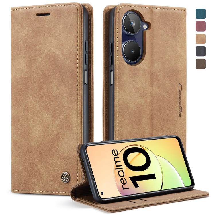 CaseMe 013系列 多功能左右開手機皮套, For Realme 10 4G, For Realme 10 Pro 5G, For Realme 11 Pro／Realme 11 Pro+, For Realme 10 Pro+