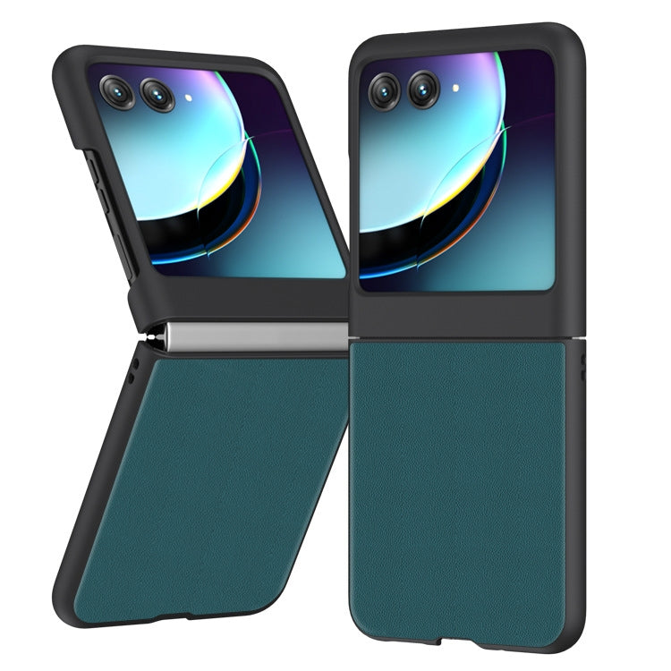 超薄素皮紋皮套手機殼, For Motorola Razr 60 Ultra, For Motorola Razr 50 / Razr 60, For Motorola Razr 50 Ultra, For Motorola Razr 40 Ultra