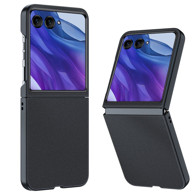 超薄素皮紋皮套手機殼, For Motorola Razr 60 Ultra, For Motorola Razr 50 / Razr 60, For Motorola Razr 50 Ultra, For Motorola Razr 40 Ultra