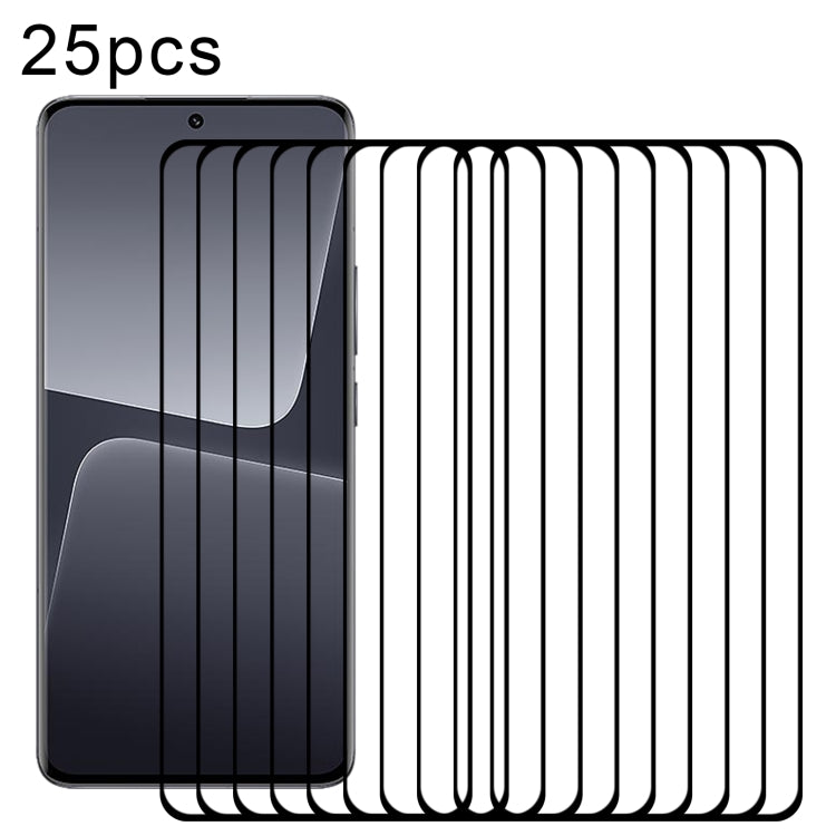 25片裝 全膠3D曲面全屏鋼化玻璃膜