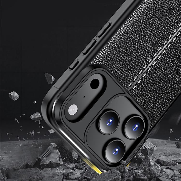 皮紋TPU防摔手機保護殼