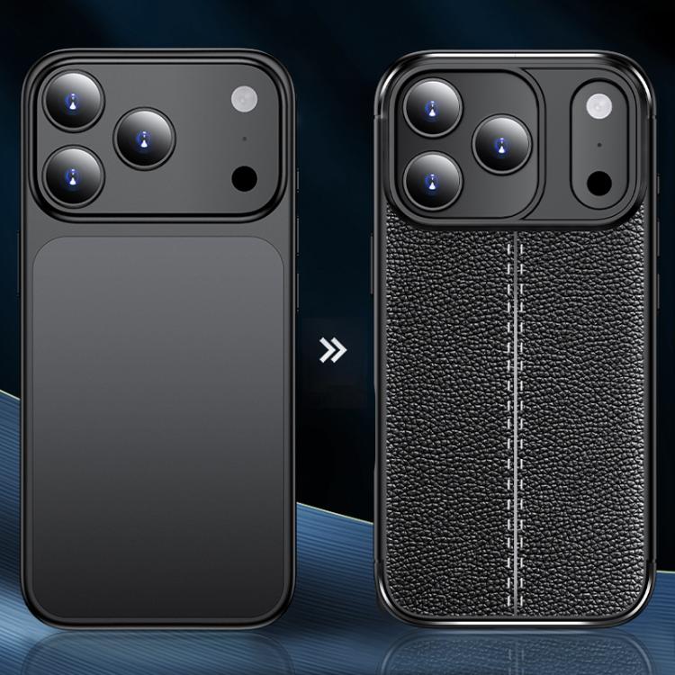 皮紋TPU防摔手機保護殼