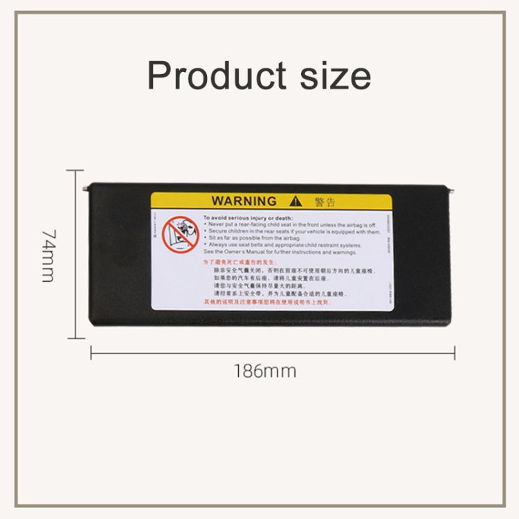 適用於 標緻 308 2010-2022 汽車遮陽板化妝鏡蓋 98177070