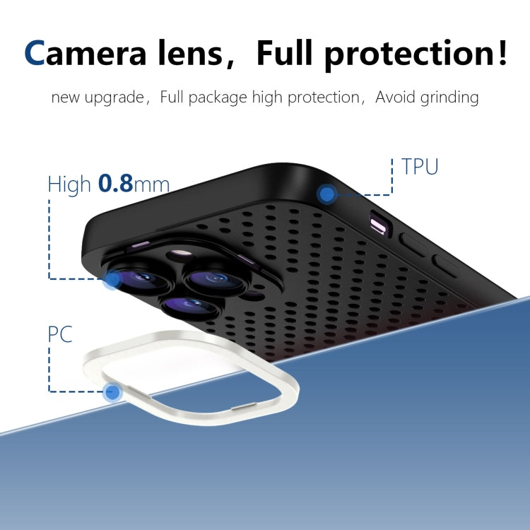 鏤空散熱TPU手機殼