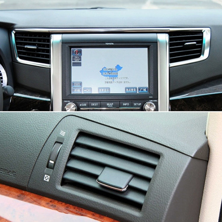 適用於豐田 埃爾法 2011-2014 左駕 汽車空調出風口撥片 77620-SWA-A0-1