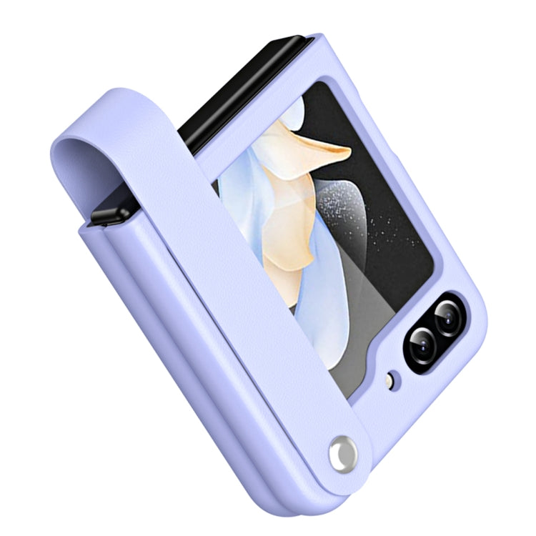 手帶式素皮手機保護殼