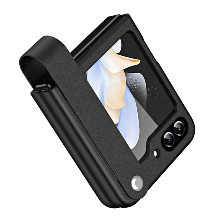 手帶式素皮手機保護殼