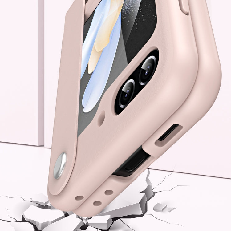 手帶式素皮手機保護殼