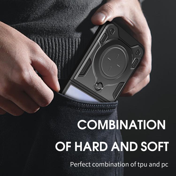 CD紋磁吸支架手機殼