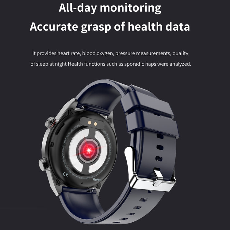 ET450 1.39英寸IP67防水硅膠錶帶智能手錶 支持ECG心電圖 / 無創血糖測量