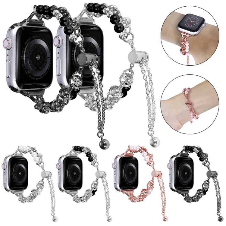 小香風珍珠手鏈錶帶