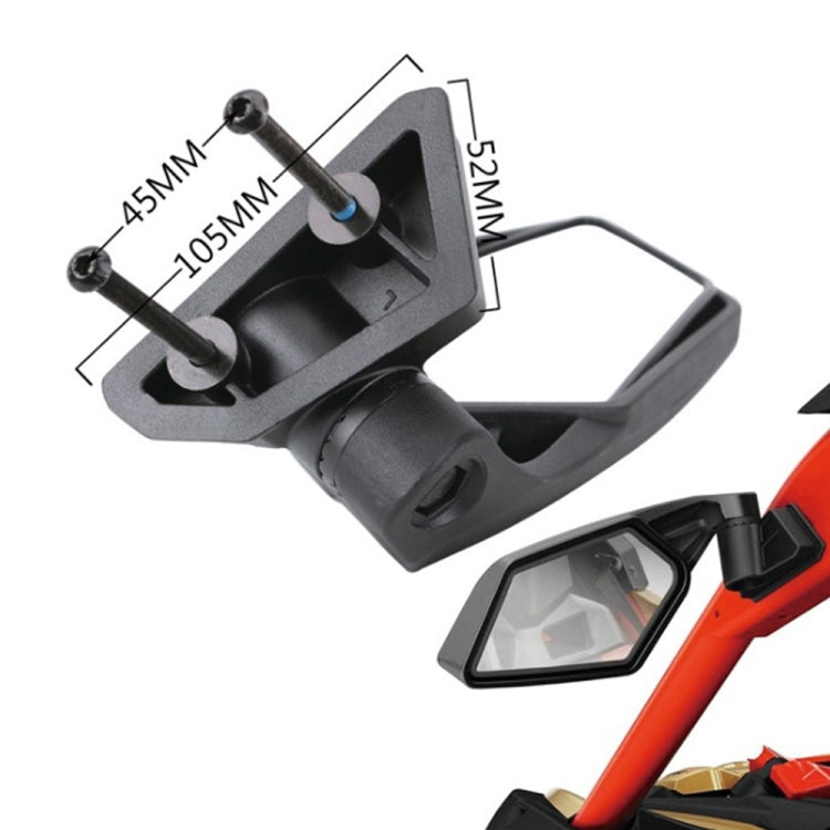 適用於 Can-Am BRP UTV Maverick X3 越野車后視鏡