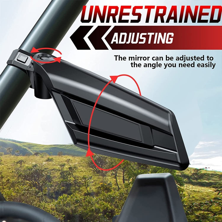 適用於 Can-Am BRP UTV Maverick X3 越野車后視鏡