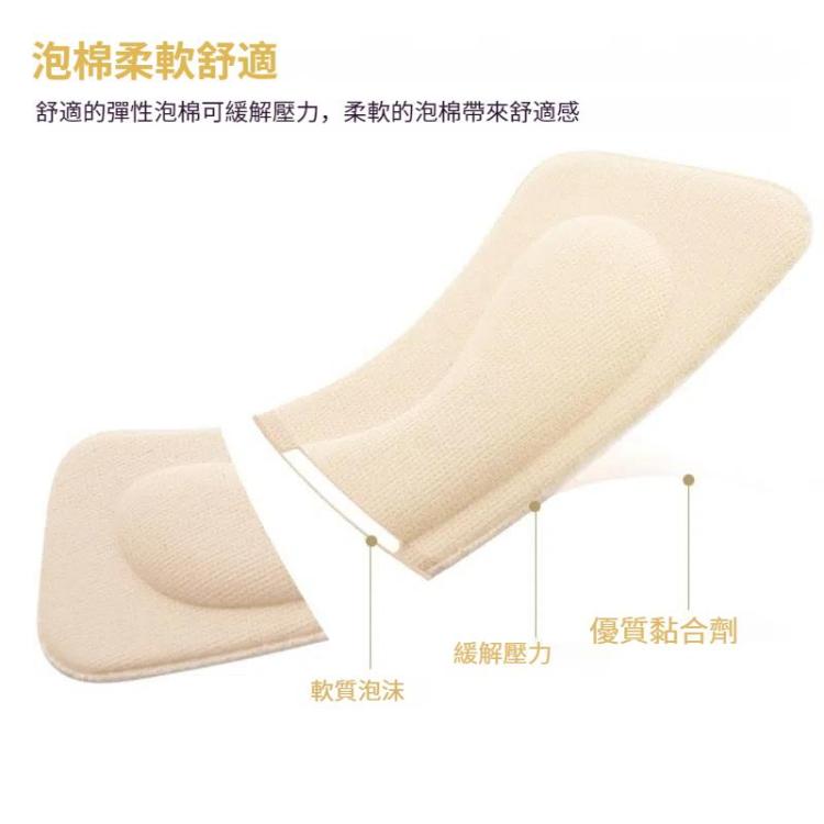 1對一賣 隱形防磨高跟鞋貼加厚海綿後跟貼，顏色隨機發貨