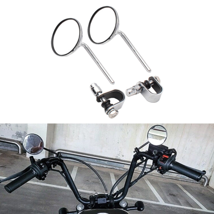 SF-127 摩托車小圓形后視鏡倒車鏡