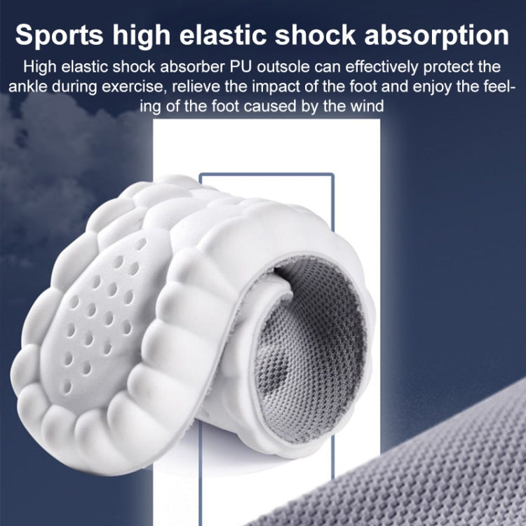 4D乳膠高彈減震抗菌防臭鞋墊，顏色隨機發貨