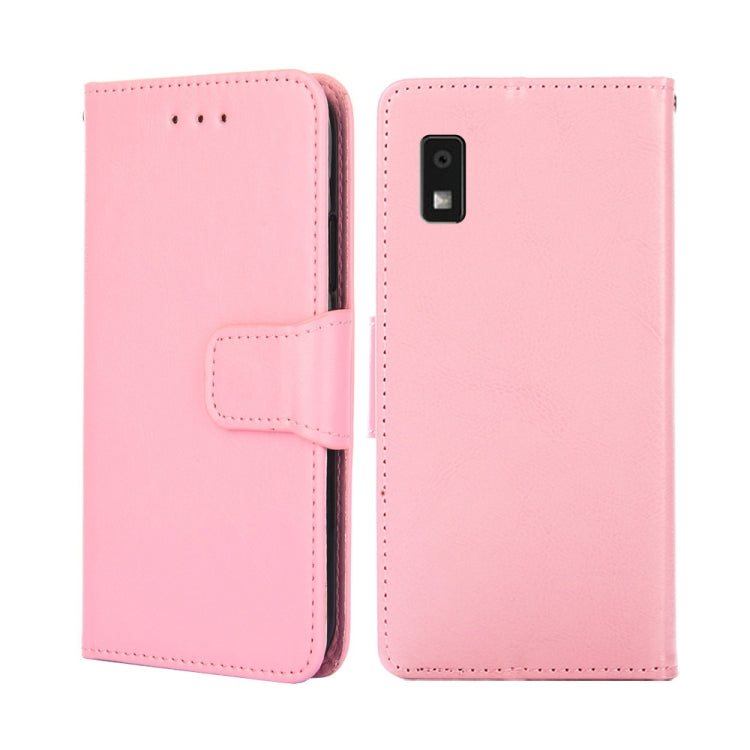 水晶紋手機皮套, For Sharp Aquos R8 Pro SH-51D, For Sharp Aquos R8 SH-52D, For Sharp Aqous Wish 3