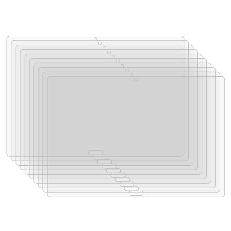 25片裝 適用於聯想 Tab P10 X705M 9H 0.3mm 防爆鋼化玻璃膜