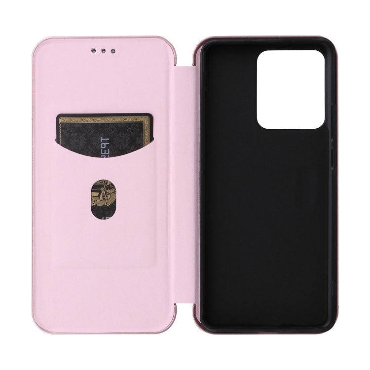 碳纖維翻蓋手機皮套, For Motorola Edge 40