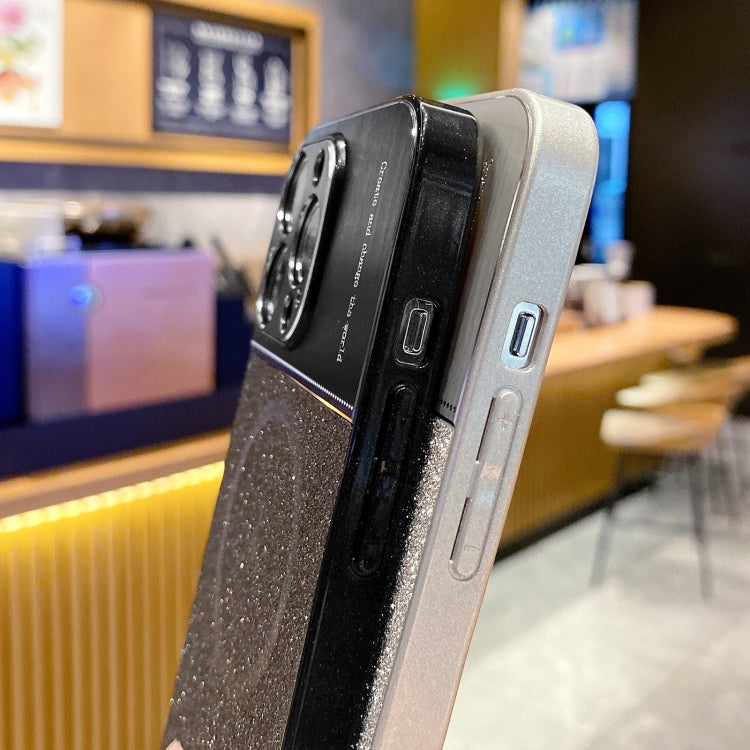 Magsafe磁吸金屬閃粉防摔手機殼