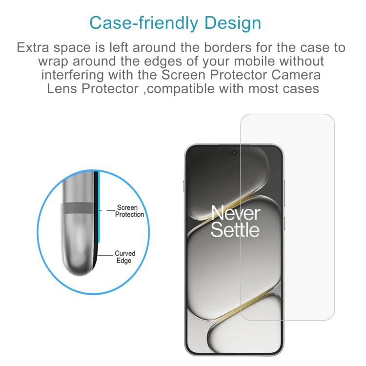 10個一賣 0.26mm 9H 2.5D 半屏鋼化玻璃保護膜 , For OnePlus 15R, For OnePlus Nord 5, For OnePlus Ace 5 Ultra, For OnePlus Ace 5 Racing, For OnePlus 13s, For OnePlus 13T, For OnePlus Nord CE5, For OnePlus Ace 5 / 5 Pro / 13R, For OnePlus Ace 3V / Nord 4               ...