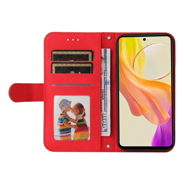 膚感生命樹金屬扣手機皮套, For vivo Y36 4G / 5G Foreign, For vivo Y78 5G Foreign