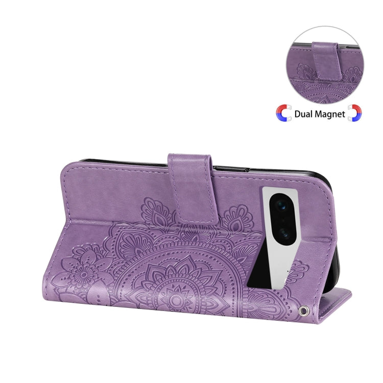 壓紋七瓣花手機皮套, For Google Pixel  7