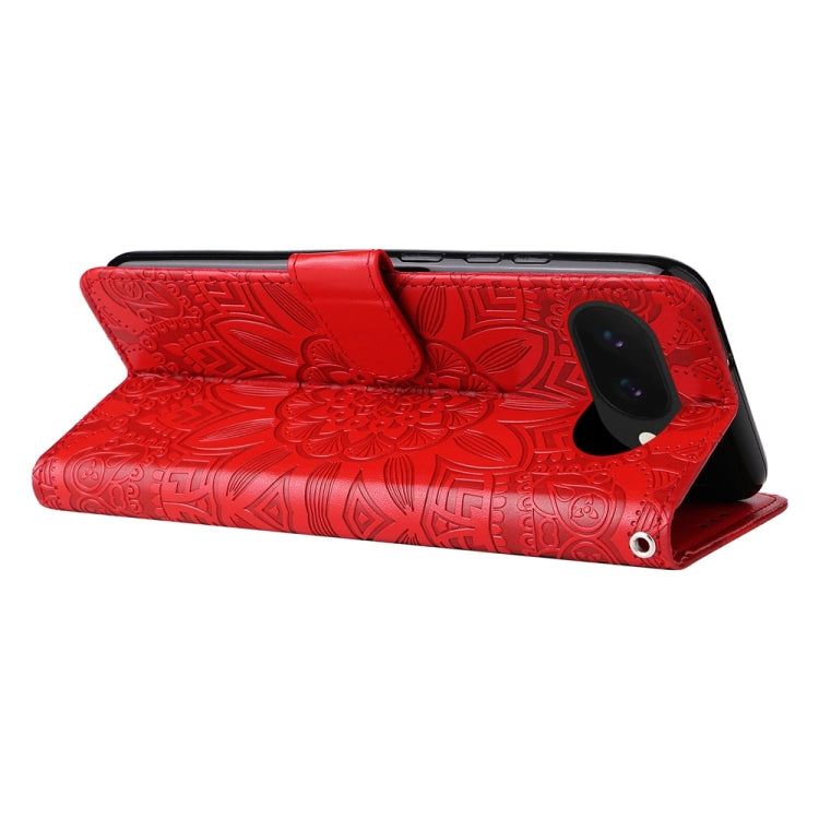 壓花向陽花手機皮套