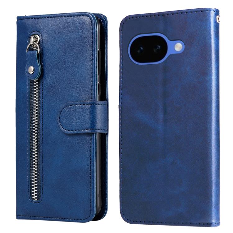 時尚小牛紋拉鏈手機皮套, For Google Pixel 10a, For Google Pixel 9a, For Google Pixel 9 Pro, For Google Pixel 9, For Google Pixel 8a, For Google Pixel 8 Pro, For Google Pixel 8, For Google Pixel 7a, For Google Pixel 7 Pro