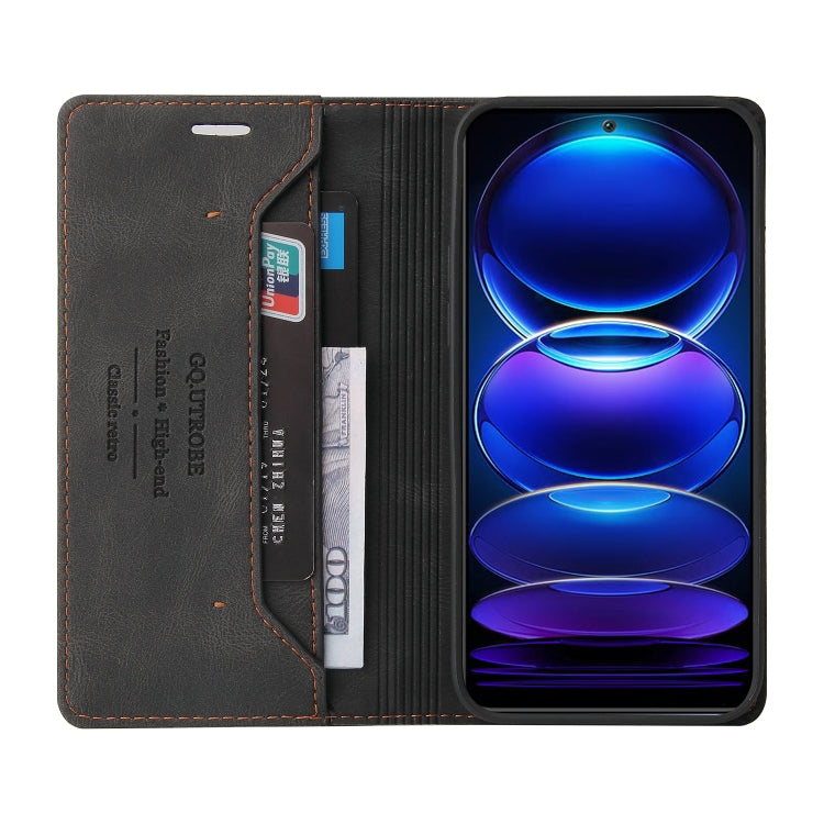 008 膚感防盜刷左右開皮套 帶支架