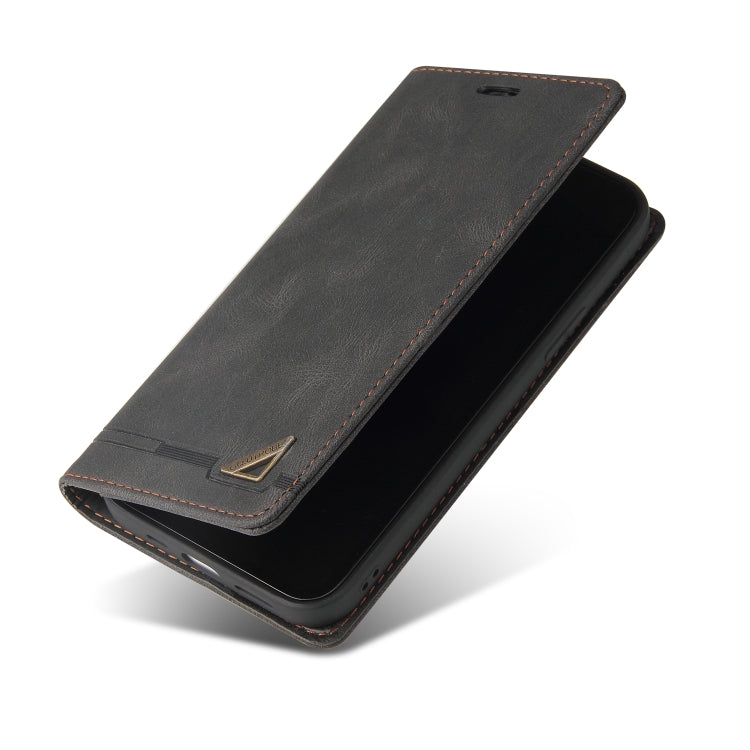 008 膚感防盜刷左右開皮套 帶支架