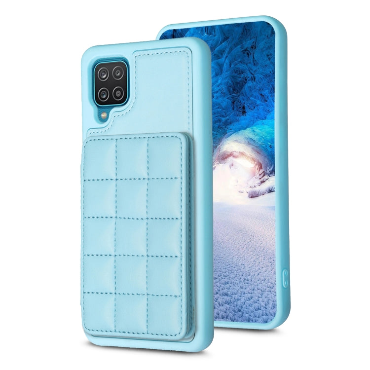 BF24款 格子卡包支架手機殼, For Samsung Galaxy S21 5G, For Samsung Galaxy S21+ 5G, For Samsung Galaxy S21 Ultra 5G, For Samsung Galaxy A12