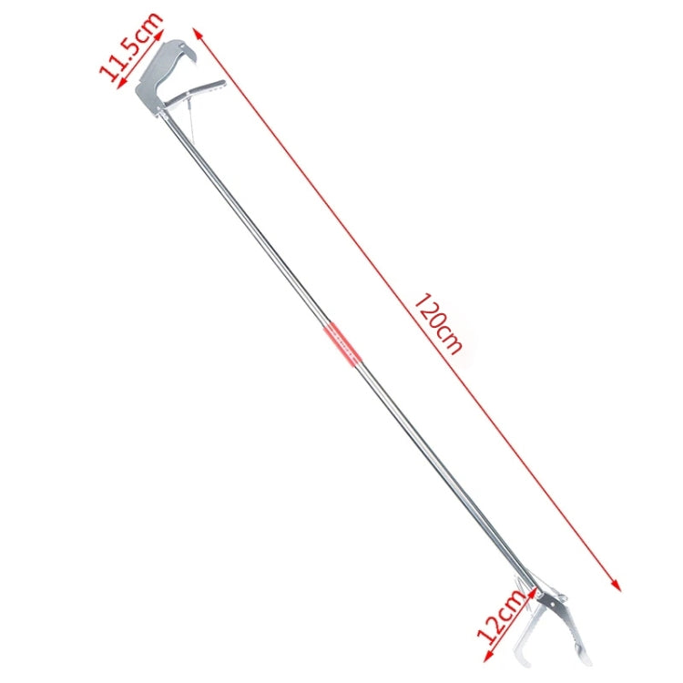 可摺疊多用途不銹鋼鱔魚泥鰍夾子抓鬥工具