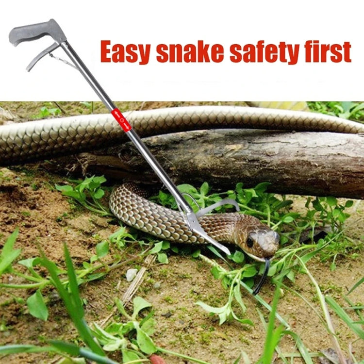 可摺疊多用途不銹鋼鱔魚泥鰍夾子抓鬥工具