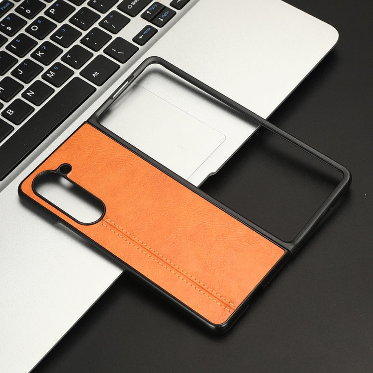 牛紋車線后蓋手機殼