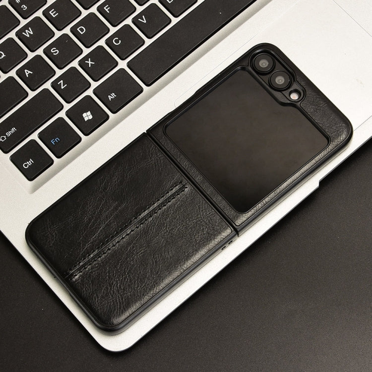 牛紋車線后蓋手機殼