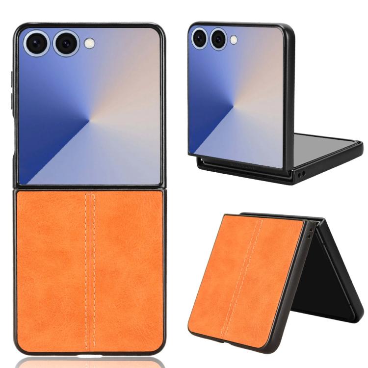 牛紋車線后蓋手機殼