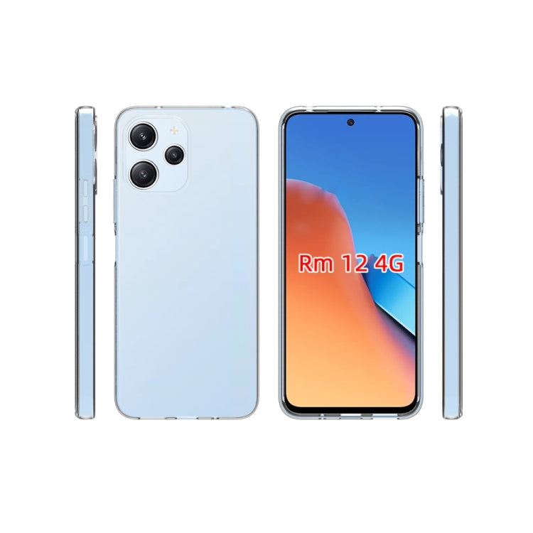 防水紋TPU手機殼, For Xiaomi Redmi 12 4G