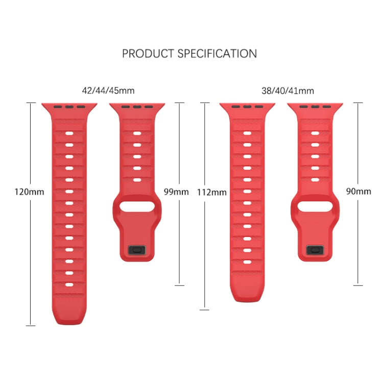 點紋理氟橡膠黑扣錶帶