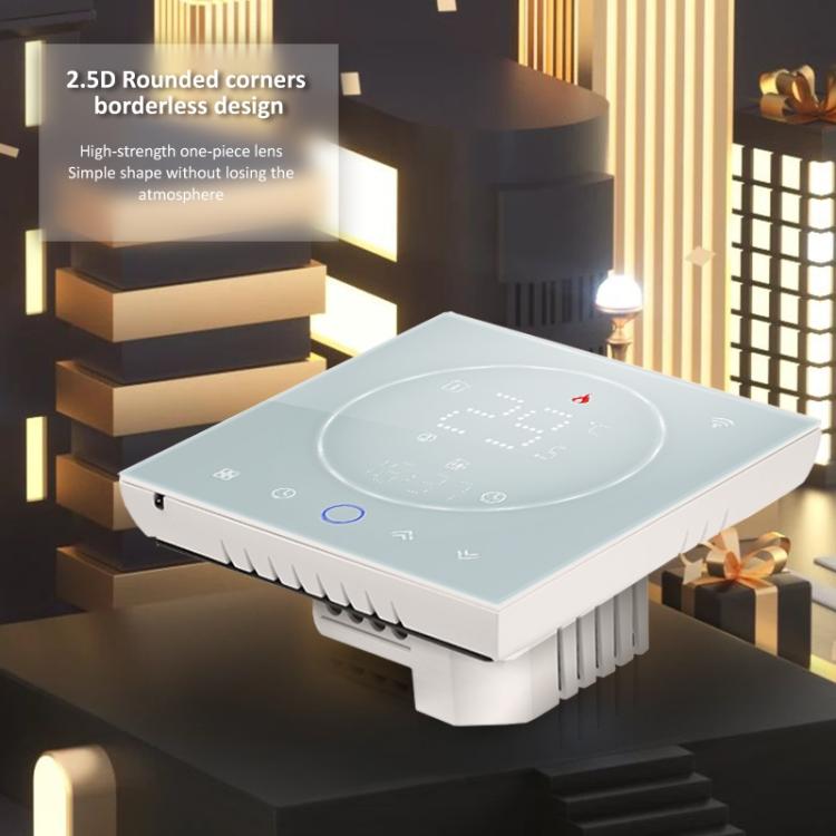 BHT-008GBLW 240V AC 16A 智能家居電採暖LED溫控器 帶WiFi