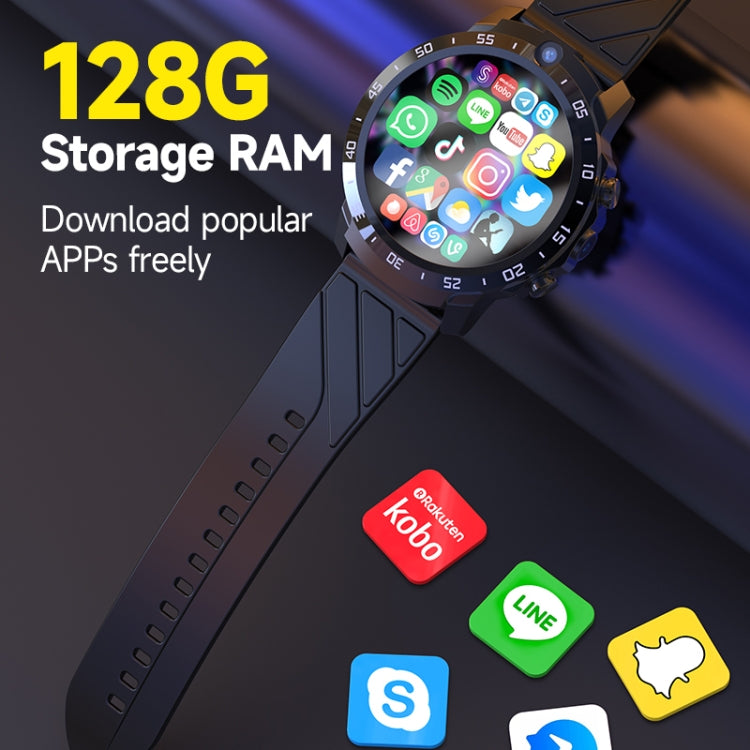 MT27 4G+64G 1.6英寸IP67防水4G安卓8.1智能手錶 支持心率/GPS