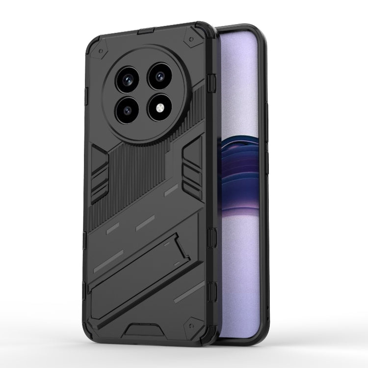 朋克鎧甲PC + TPU防摔組合殼帶摺疊支架