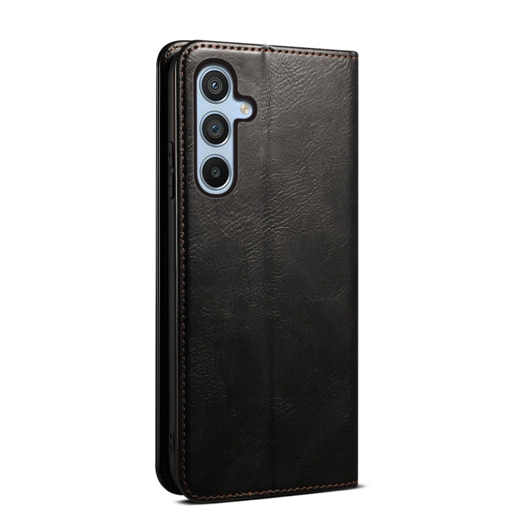 油蠟瘋馬紋休閑款手機皮套