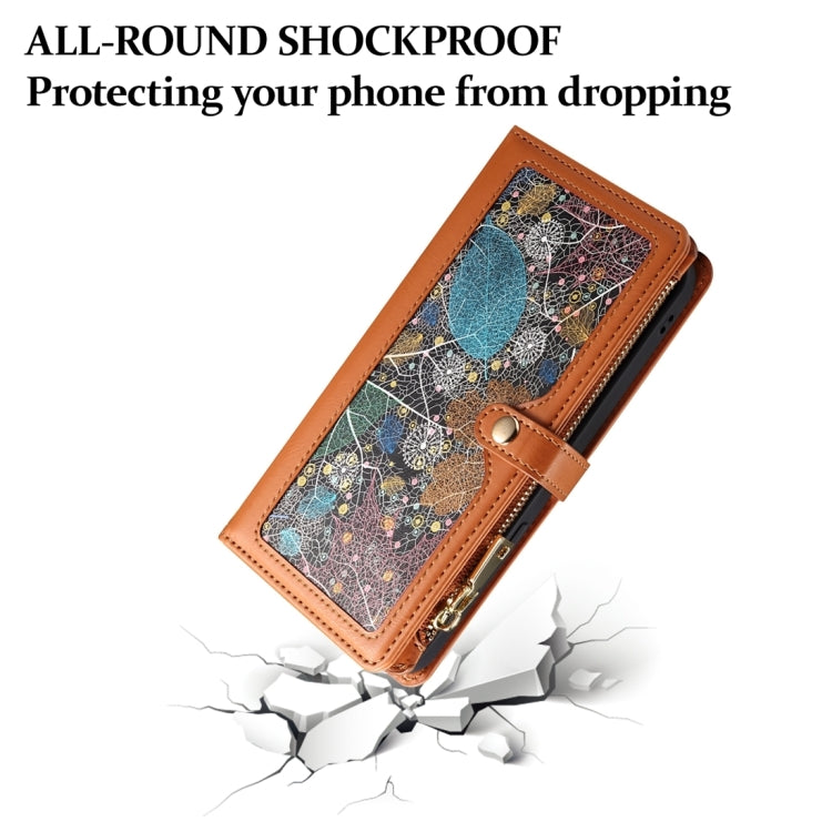 ESEBLE 星曜系列 掛繩拉鏈包RFID防盜刷手機皮套