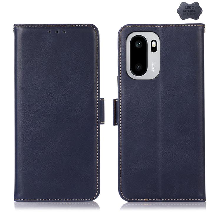 側吸頭層牛皮瘋馬紋RFID防盜刷手機皮套, For OnePlus 15R/Ace 6 5G/Ace 6T 5G, For OnePlus 15, For OnePlus Nord 5 / Ace 5 Ultra, For OnePlus Nord CE5 / Ace 5 Racing, For OnePlus Ace 5 Pro / Ace 5, For OnePlus Nord 13, For OnePlus Nord 4, For OnePlus Nord CE4 Lite          ...