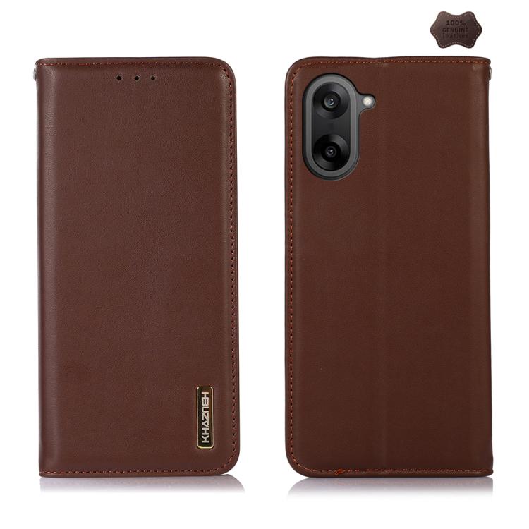 KHAZNEH 磁吸頭層牛皮納帕紋手機皮套, For OnePlus 15R/Ace 6 5G/Ace 6T 5G, For OnePlus 15, For OnePlus Nord 5 / Ace 5 Ultra, For OnePlus Nord CE5 / Ace 5 Racing, For OnePlus Ace 5 Pro / Ace 5 / 13R, For OnePlus Nord 13, For OnePlus Nord 4, For OnePlus Nord CE4 Lite   ...