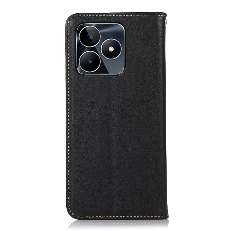 KHAZNEH 磁吸頭層牛皮納帕紋手機皮套